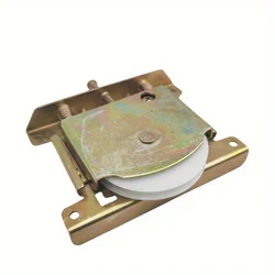 1pc Metal Cabinet Door Roller U-Groove concaved Sliding Wheel roller for Closet Wall Cupboard