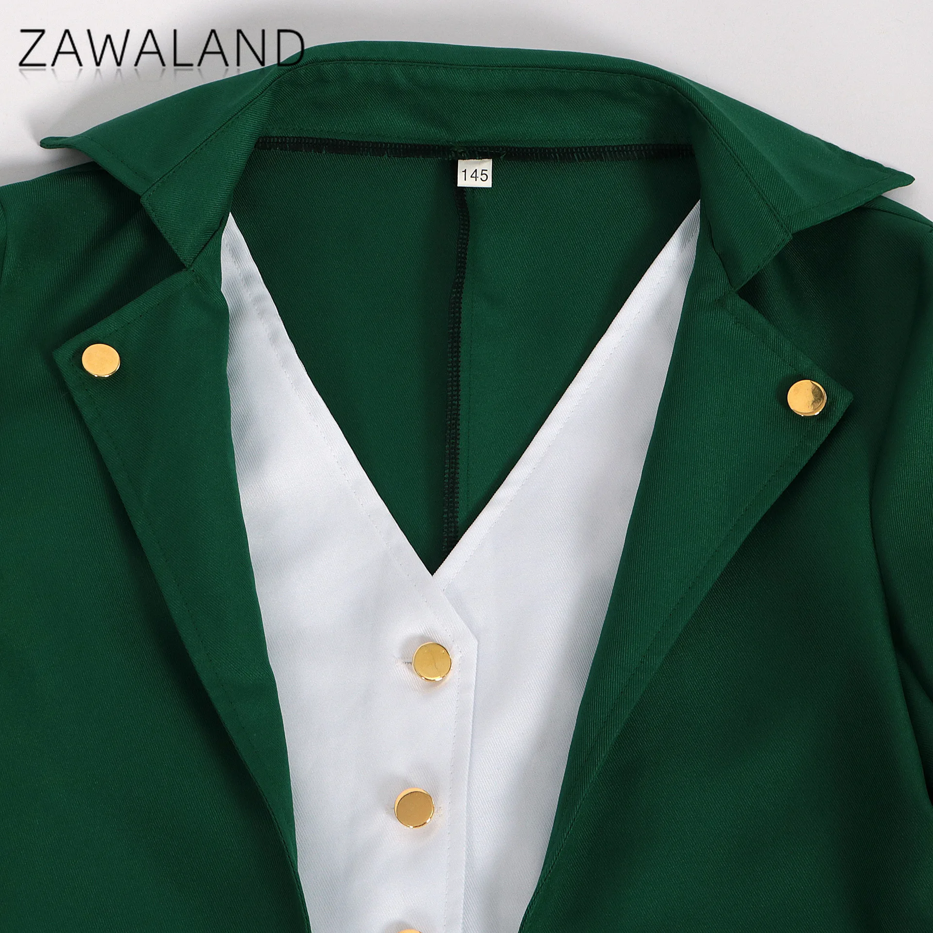 Donkergroene Slipjas St.Patrick's Day Goochelaar Cosplay Kostuum Voor Volwassen Dirigeerkleding Stage Performance Set Carnaval Hoge Hoed