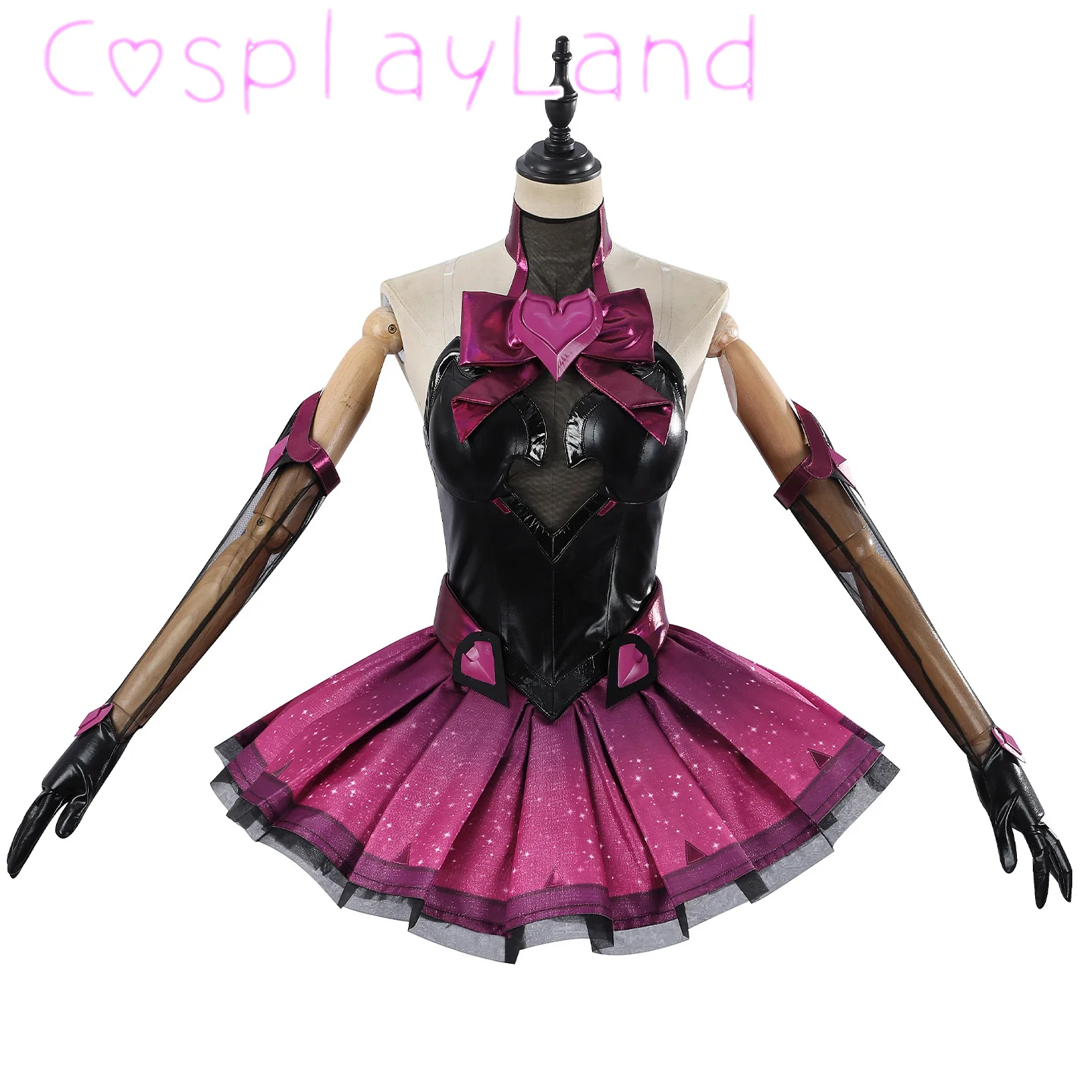 

Game OW D.Va Cosplay Costume Magical Girl DVA Dress Halloween Comic Con Fancy Dresses Accessories Halloween Full Set Custom Made