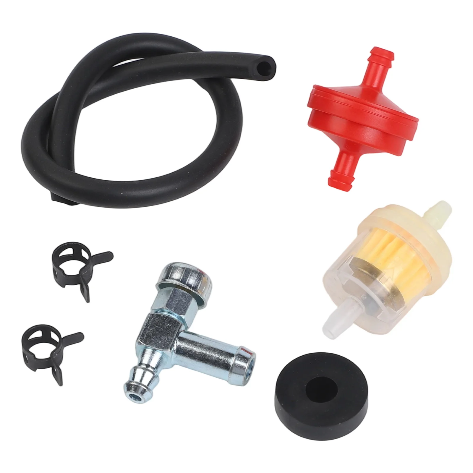 Comprehensive Fuel Tank Replacement Kit with L Fitting and Grommet for Scag Equipment Models For 107390 107392