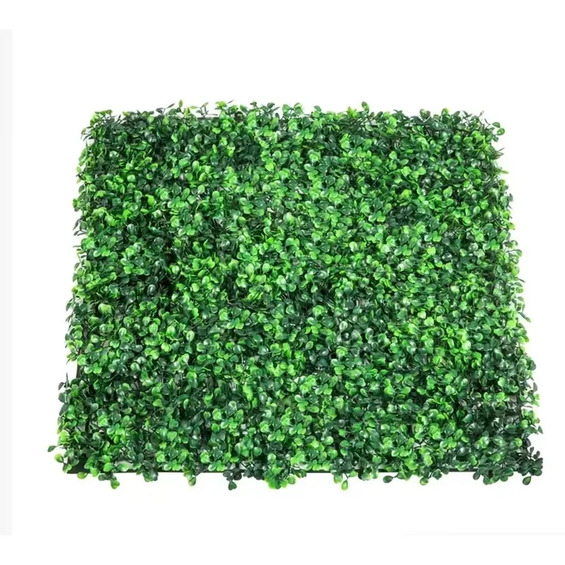 Artificial Boxwood Panel UV 24pcs Boxwood Hedge Wall Panels Grass Backdrop Wall 20