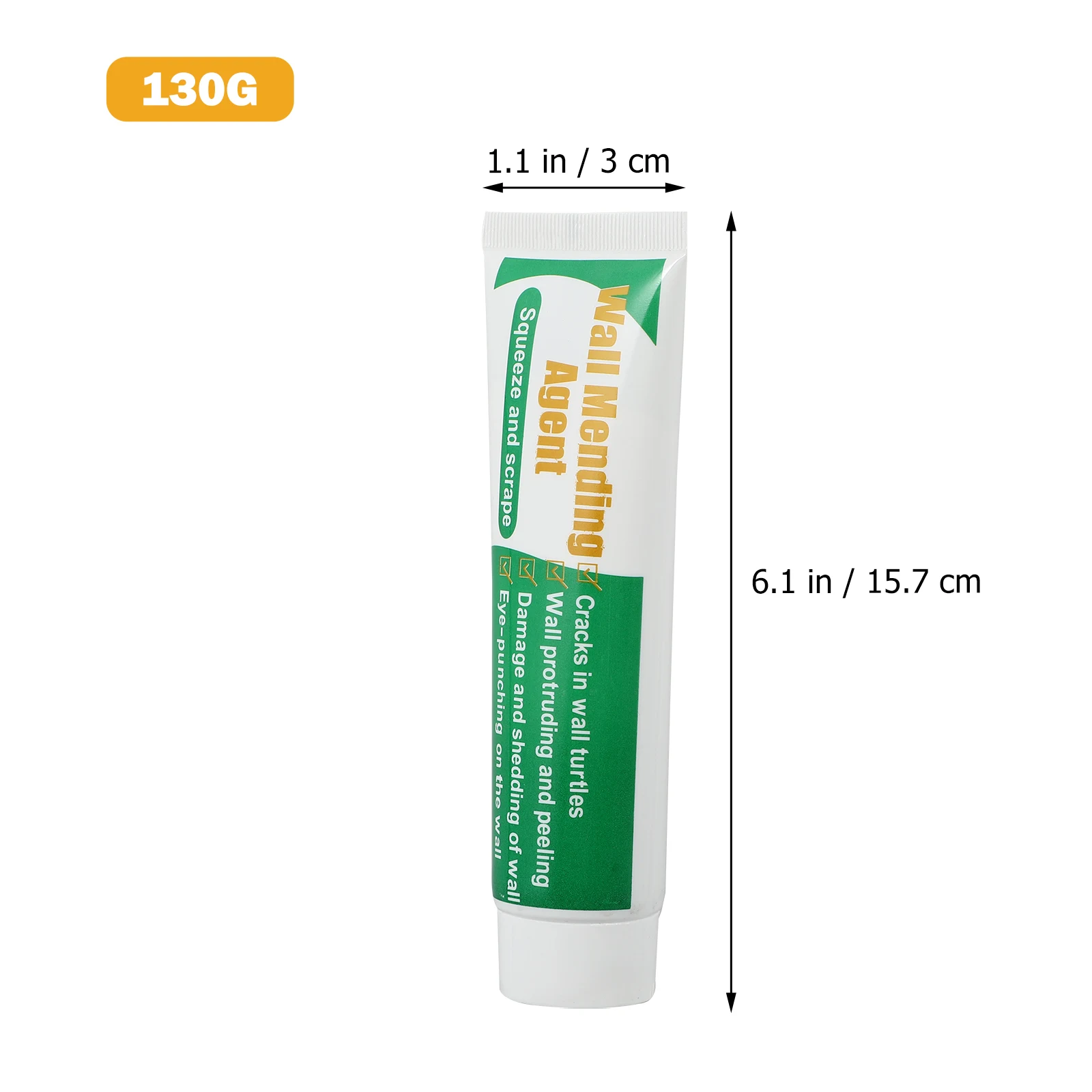 2 Sets Wall Paste Crack Repair Mending Agent Filler for Walls Apartment Hole Copying