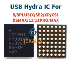 Cargador USB ic para iphone 11, 11, PRO, MAX, X, XR, XS, XSMAX, 8, 8PLUS, 10 unidades/lote, 1612A1, U6300, Hydra