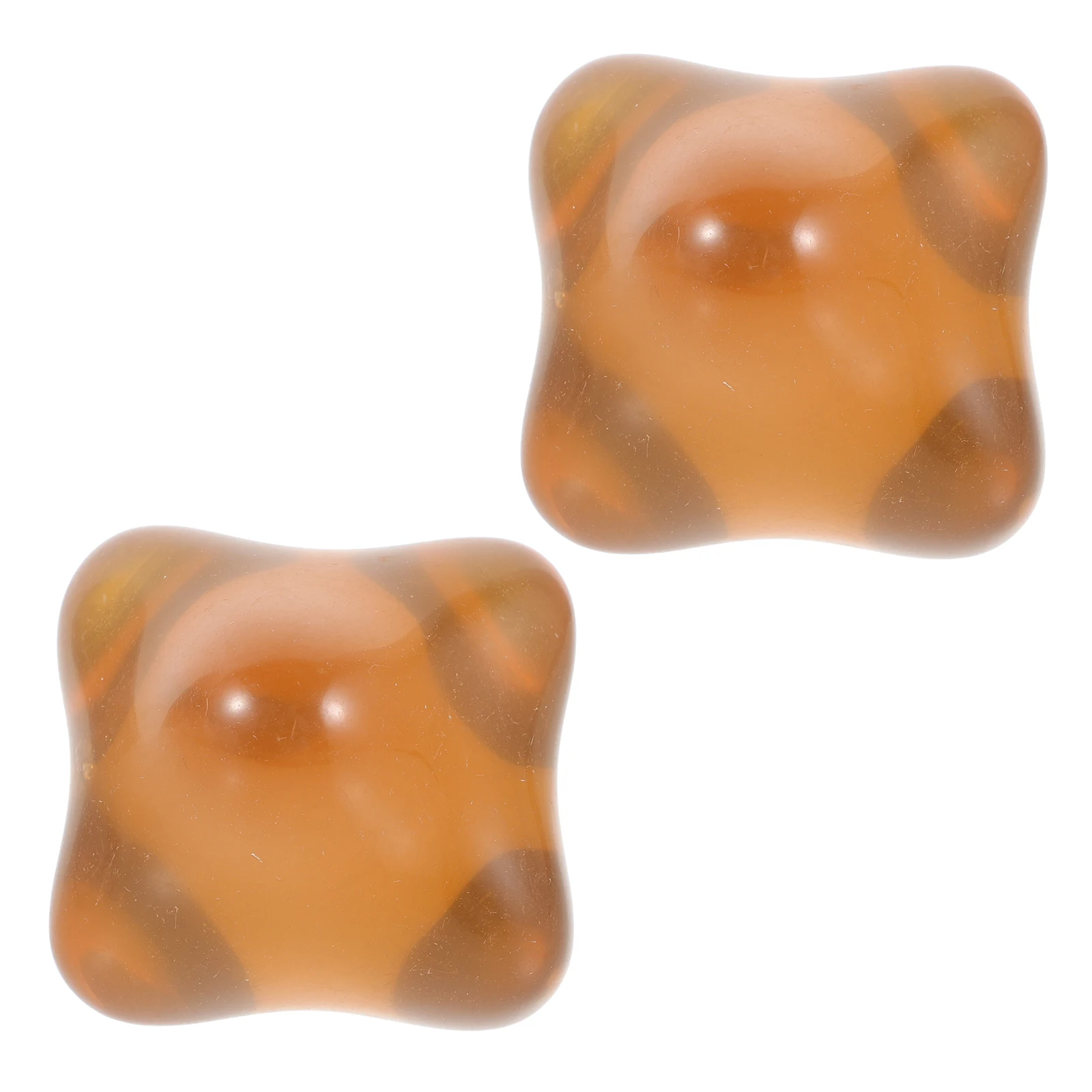 

2Pcs Beeswax Balls Hand Beeswax Exercise Tools Brown Reusable Fitness Massaging Palm Handballs
