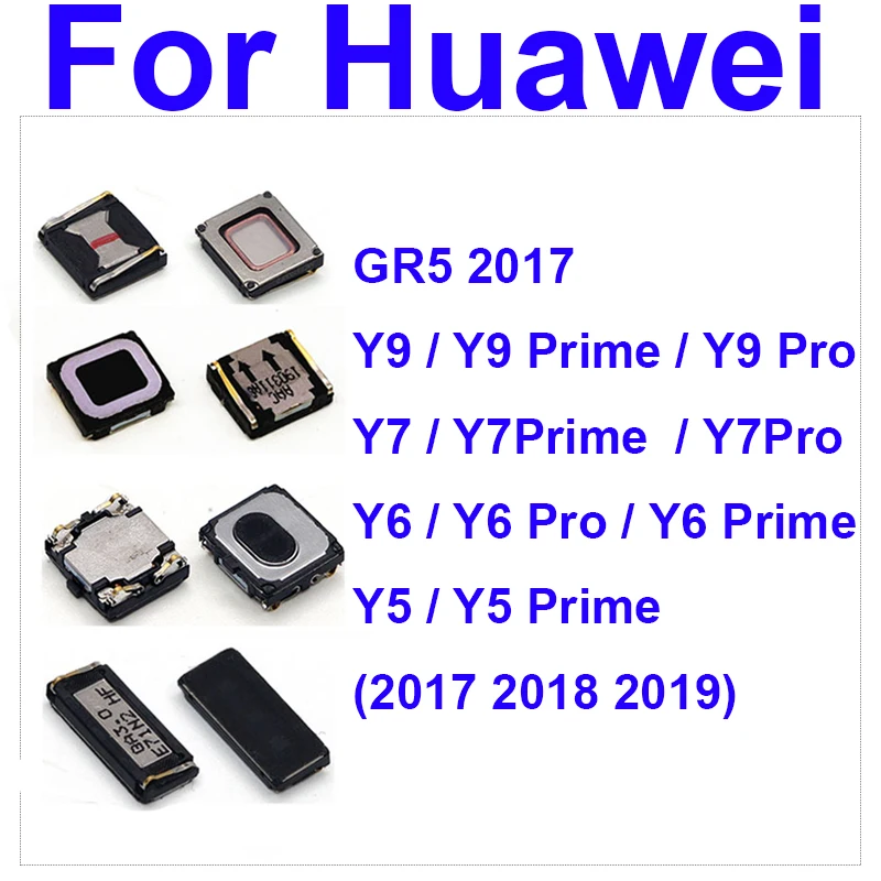 Głośnik słuchawkowy do Huawei GR5 Y5 Y6 Y7 Y9 Prime Pro 2017 2018 2019 głośnik do uszu dźwięk słuchawki douszne wymiana naprawa