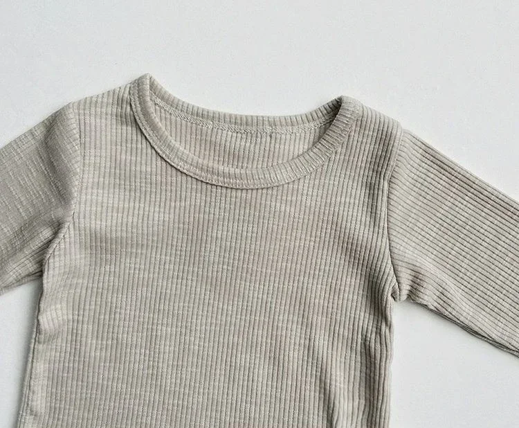 Herbst Winter Brach Thermo-unterwäsche Anzug Baby Kleidung Sets Jungen Mädchen Pyjama Sets Baby Warme Nachtwäsche Kinder Kleidung – Detail 11