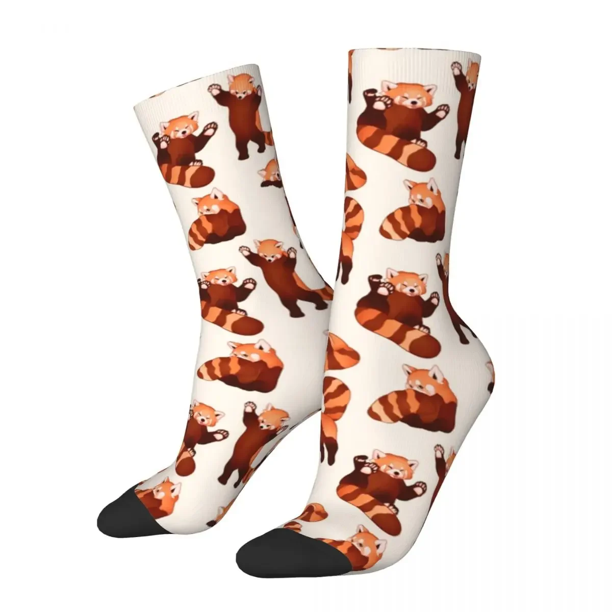 

Colorful Men Women Red Panda Socks Animal Non-slip Sports Socks Breathable Basketball Socks