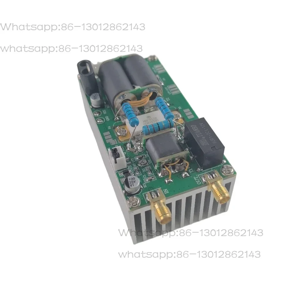 Assembed with heatsink MINIPA100 1.8-54MHz 100W SSB linear HF Power Amplifier For YAESU FT-817 KX3 FT-818 CW AM FM