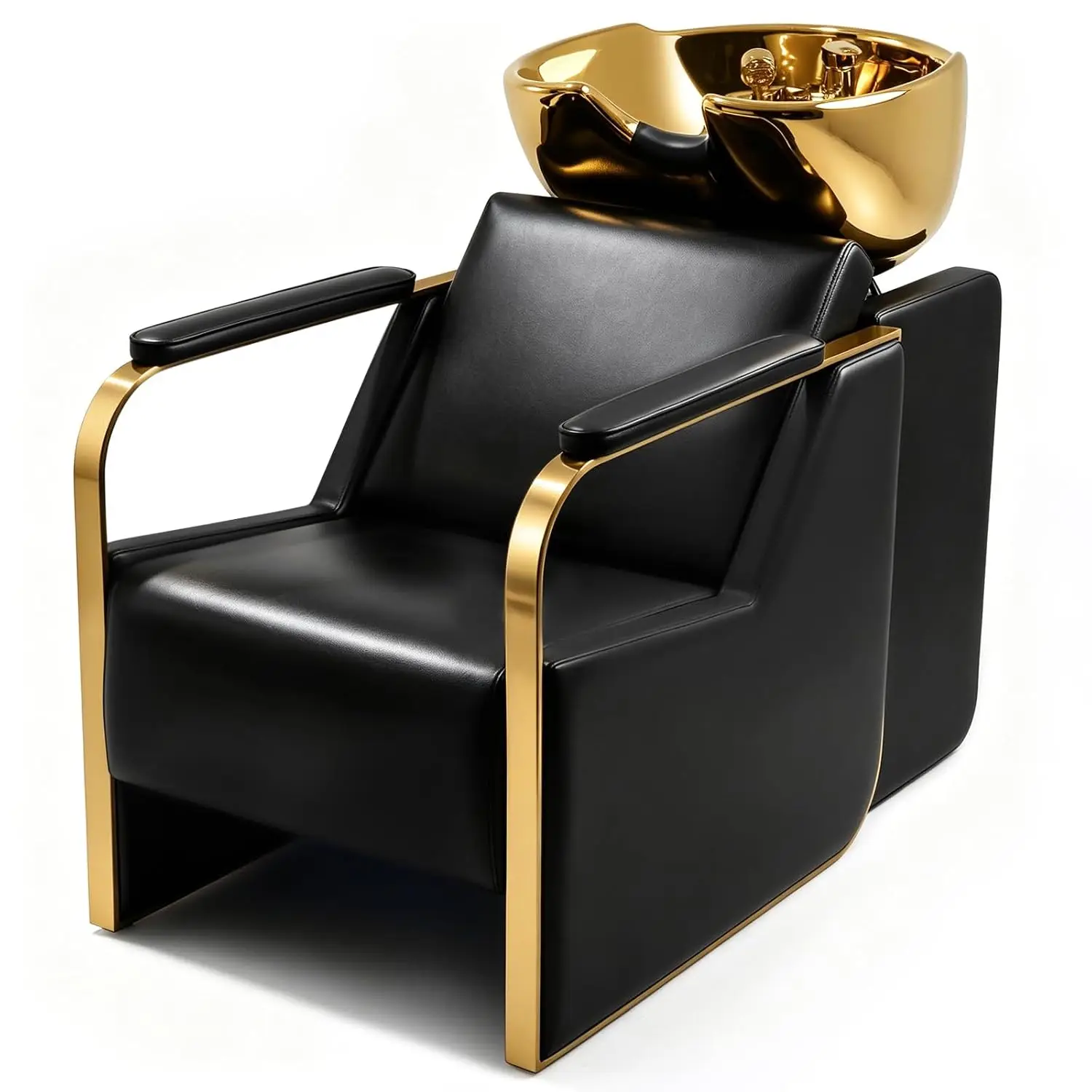 Shampoo Chair Durable Wash Chair Ceramic Shampoo Bowl