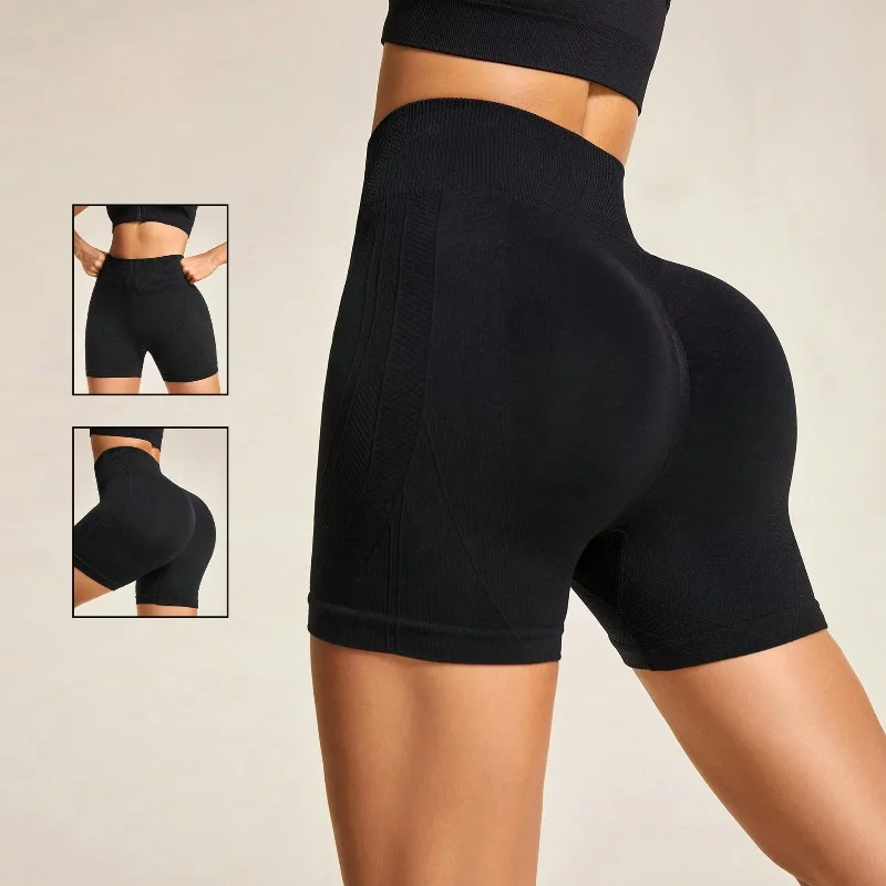 

Женская одежда для йоги: Элитные шорты с эффектом подтяжки бедер, высокой талией и компрессией для фитнеса и йоги