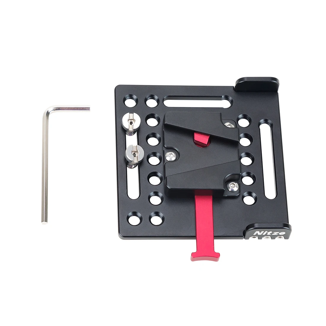 

Nitze V-mount Battery Plate V-Port External Power Adapter for DSLR Camera Cage - N21B