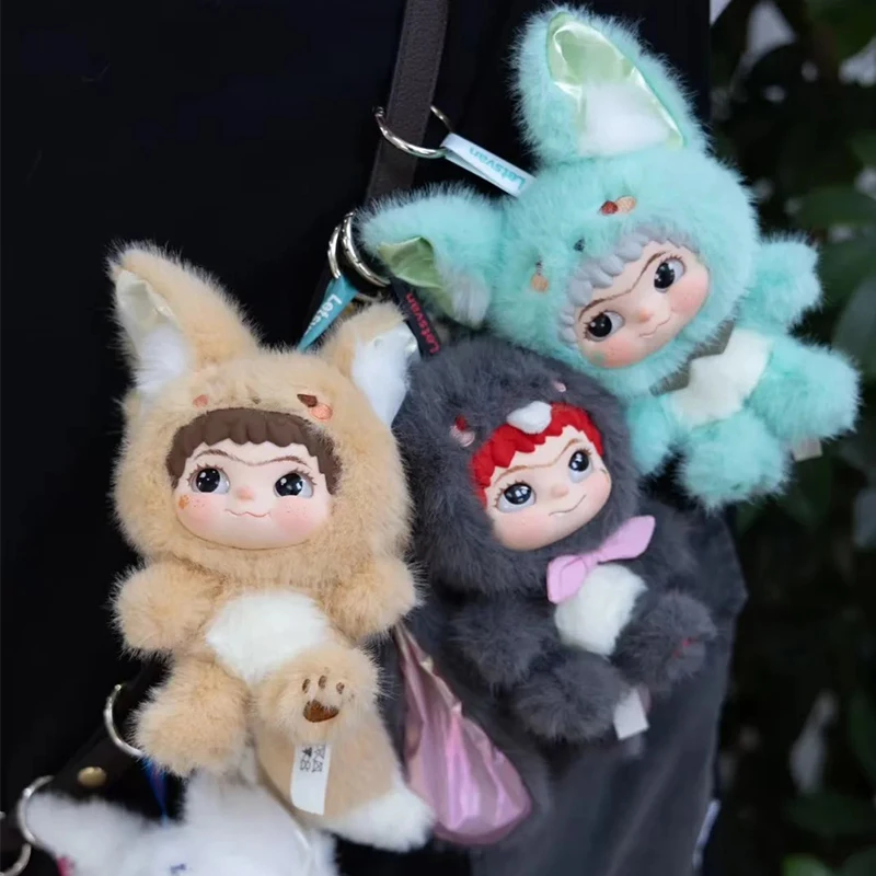 Kawaii Wakuku Blind Box ，Toy Fuzzy Trendy Doll Action ，Figure Surprise Gift for Children###100