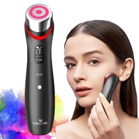 New 6 in 1 Multifunction Ager Booster Pro Skin Therapy Wand Facial Led Lights Beauty Device