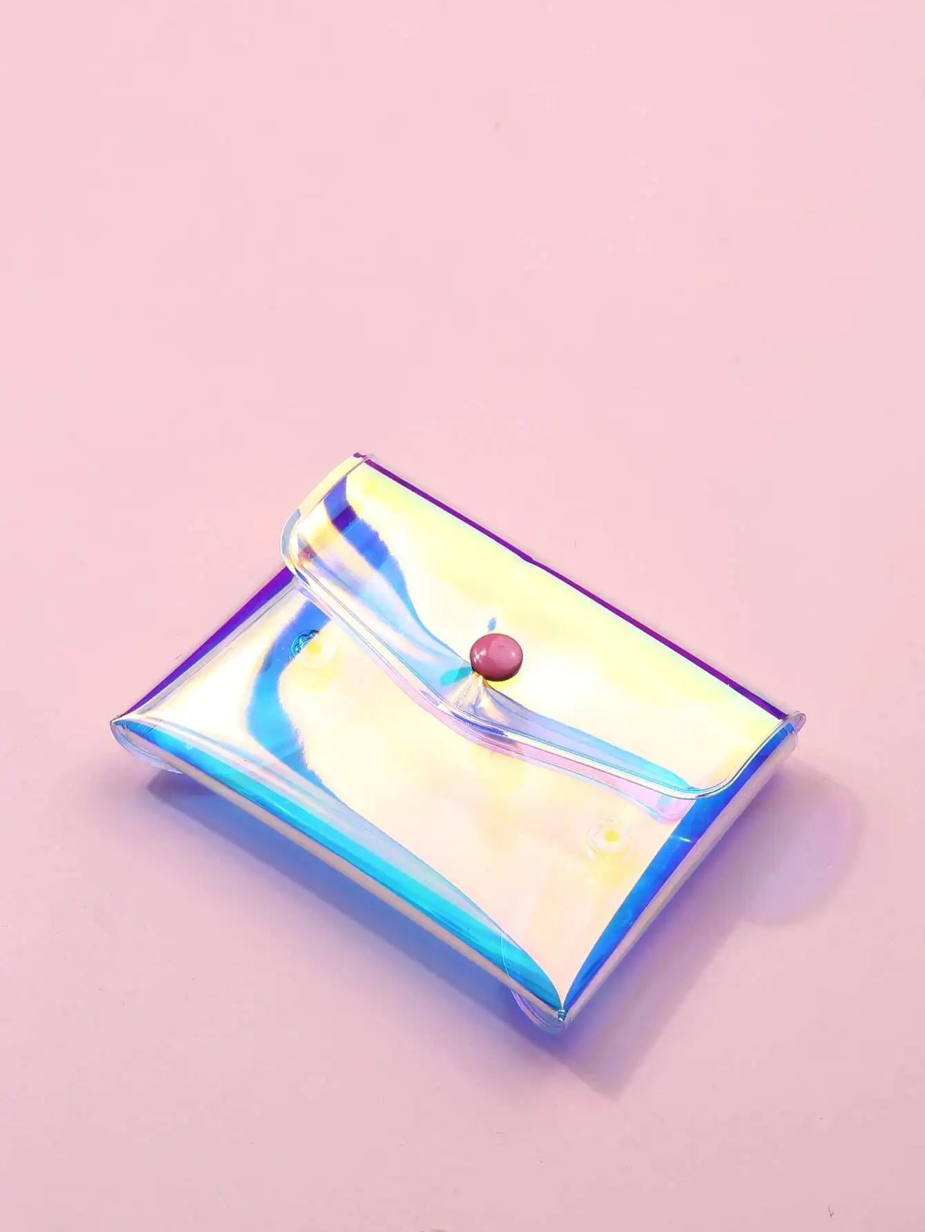 

Snap-button lightweight fashion storage bag small purse School supplies Suitable for women Wallet Mini wallet Clutch Coin purse