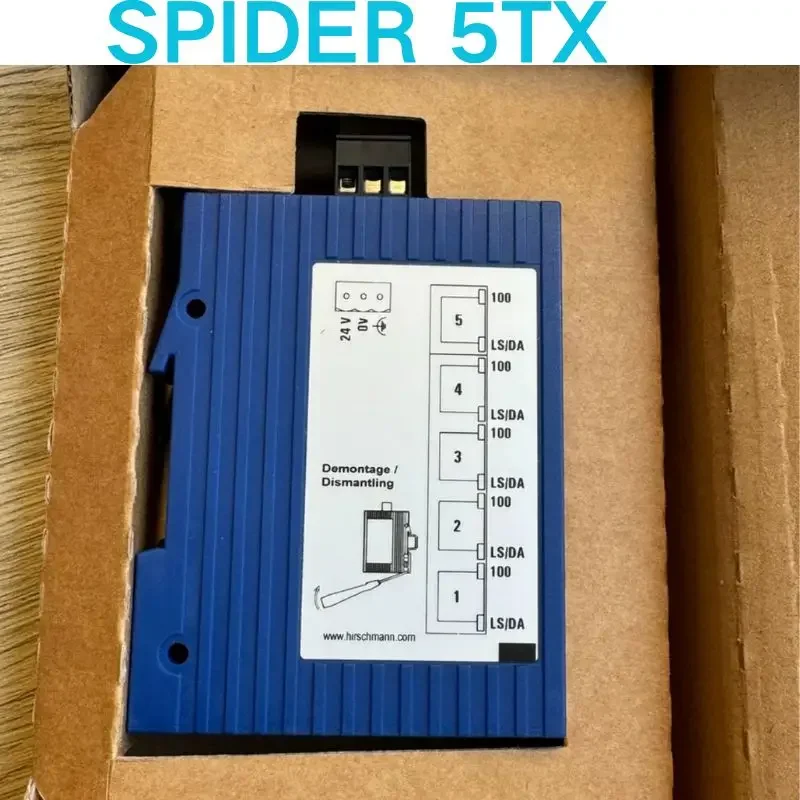 Brand-new   Hirschmann SPIDER 5TX Industrial Switch