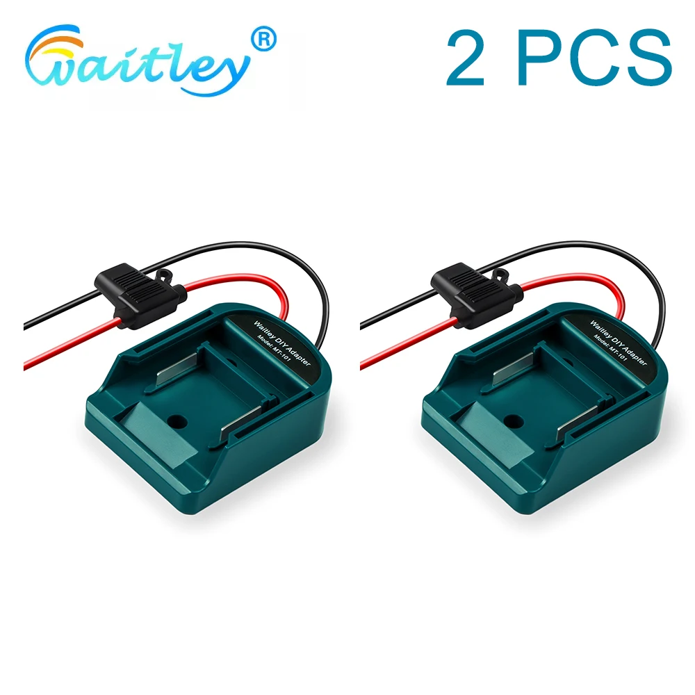 Externe batterijadapterconverter voor MT Makita 14V / 18V batterij DIY Power Tool box mod Plug accessoires kit elektrische verlenging