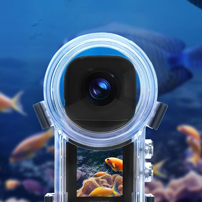 Invisible Dive Case 50M Waterproof Housing Cover Underwater Diving Box Shell Protect Frame For Insta360 X4 Camera Accessories