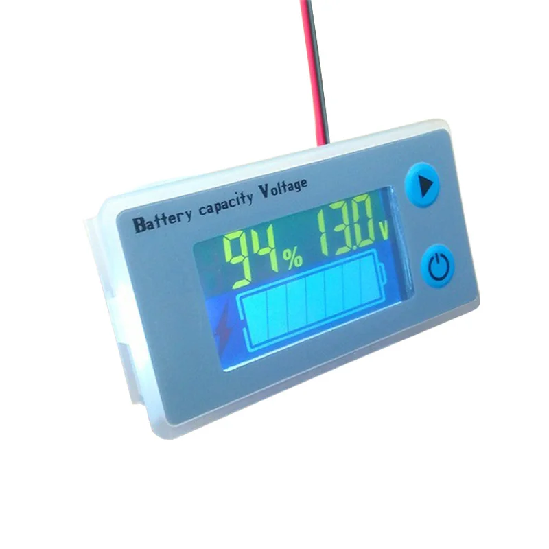 10-100V Universal Battery Capacity Voltmeter Tester LCD Car Lead-acid Indicator Digital Voltmeter Voltage Tester Monitor