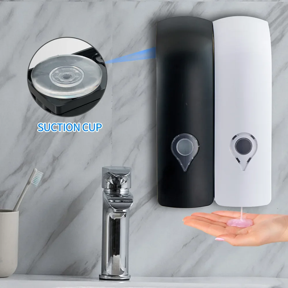 

300ml Non Perforated Suction Cup Suction Type Bathroom Soap Dispenser, Shower Gel Dispenser, Gel Water Shampoo