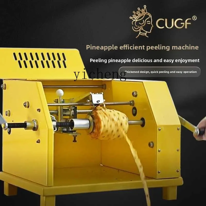 TQH Multifunctional Pineapple Peeler Commercial Pineapple Fruit Vegetable Fruit Peeling Fast Portable Digging and Cutting Hand