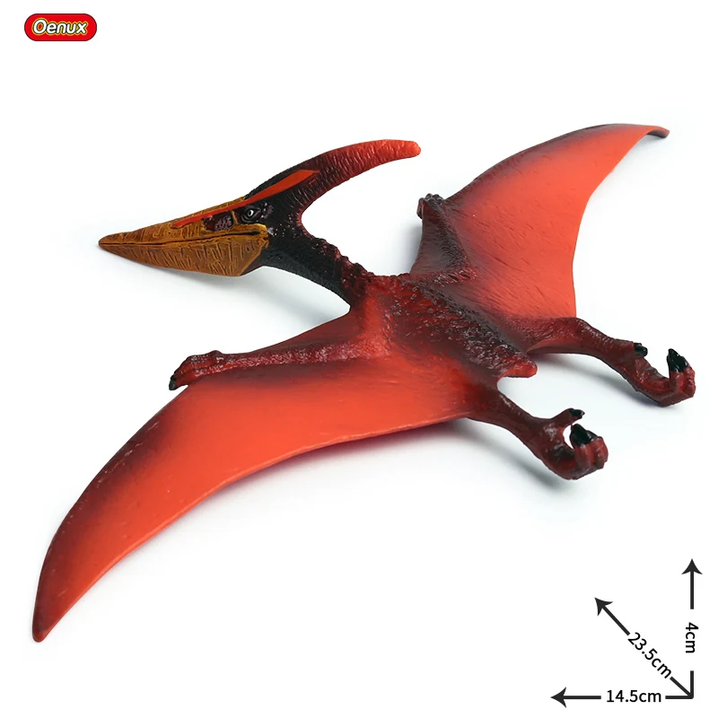 Oenux Jurassic Dinosaurier Figuren T-Rex Velociraptor Spinosaurus Dilophosaurus Tier Modell Action Figuren Sammlung Kind Spielzeug