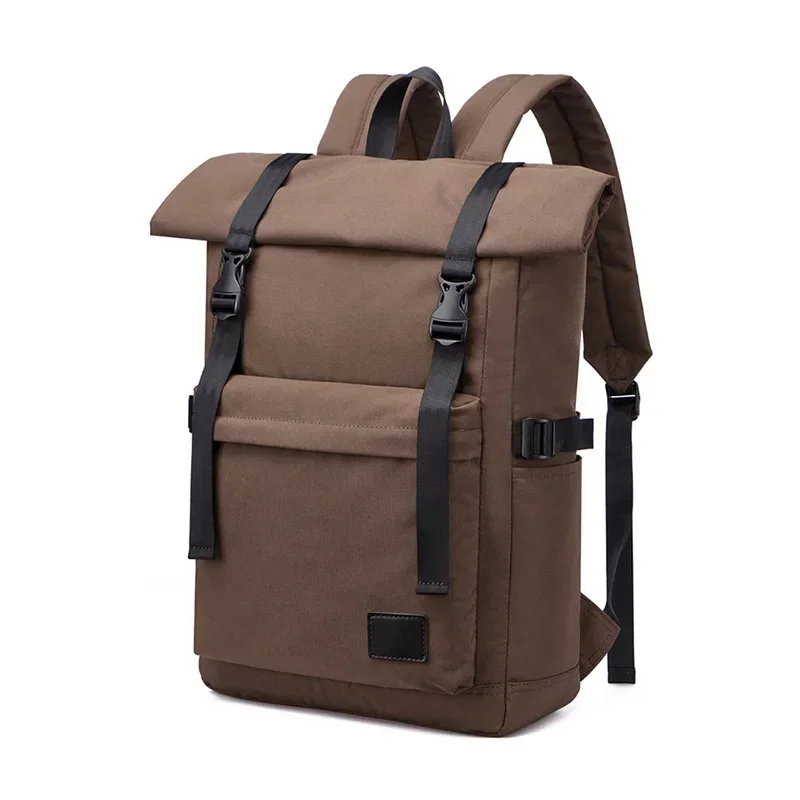 Retro Classic Canvas Bag Outdoor Mountaineering Travel Waterproof Backpack Laptop Computer College Student School Bag