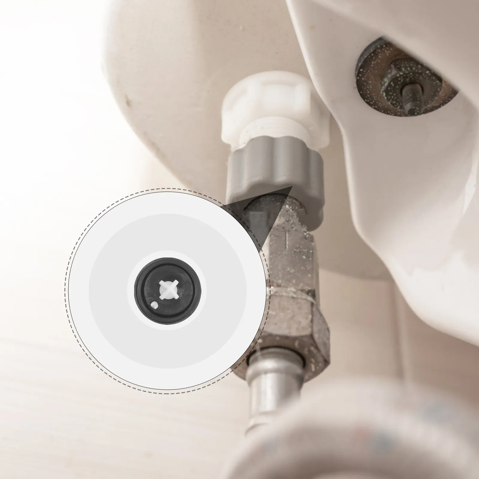 

1Set Rubber Diaphragm Washer Kit Side Inlet Valve Float Valve Replacement Toilet Tank Repair Parts Gaskets Diaphragm Washer