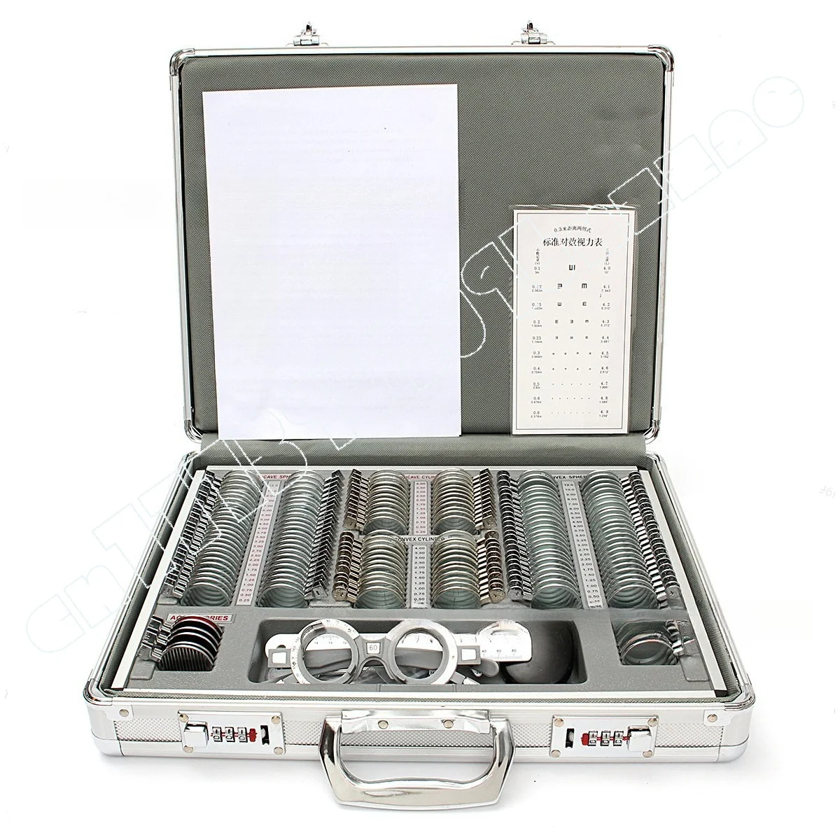 

Metal 158 Lens Case, Insert Case Try-on Tray. Lens Tray, Insert Tray, Insert Tray Try-on Case