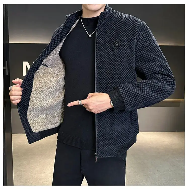 

Мужская зимняя утепленная куртка на молнии, теплая, ветрозащитная, хлопковая, приталенного кроя, удлиненная, городская, стильная...