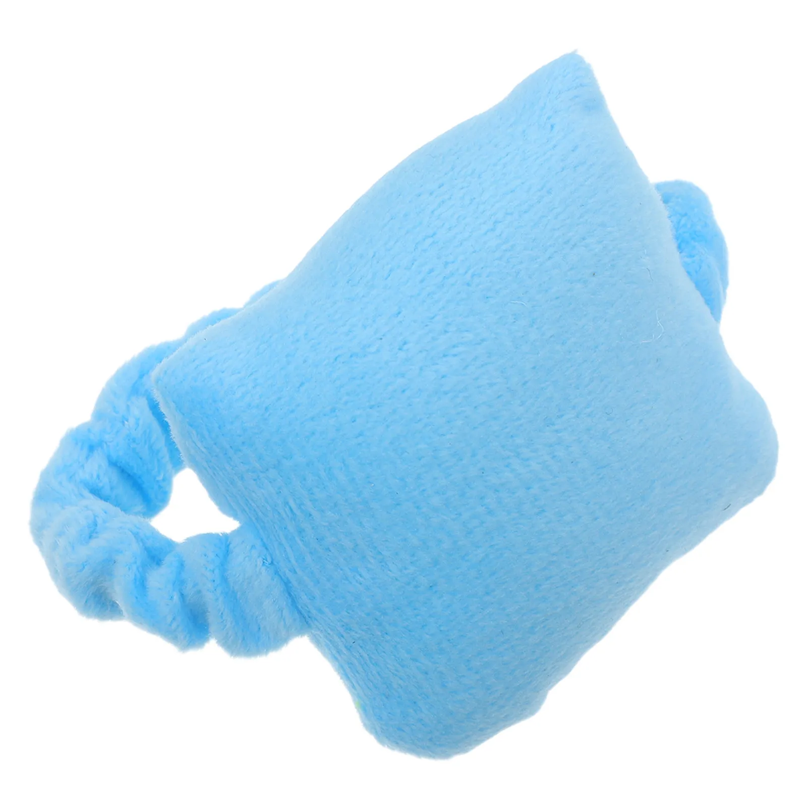 Wearable Mouse Pillow Sky-Blue Ergonomic Wrist Rest Pad Comfortable Keyboard Support Office Computer Laptop Typing Gaming