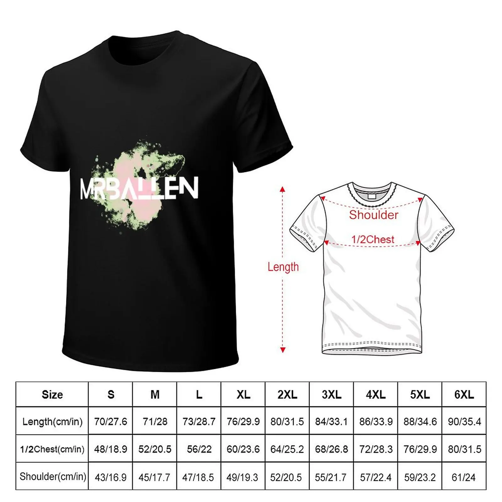 Mrballen T-Shirt cotton graphic tees anime stuff T-shirt men