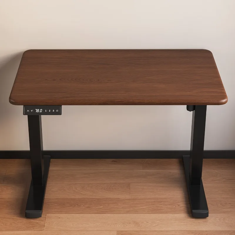 Solid wood lifting desk small size bedside desk electric adjustment study table bedroom small apartment computer table