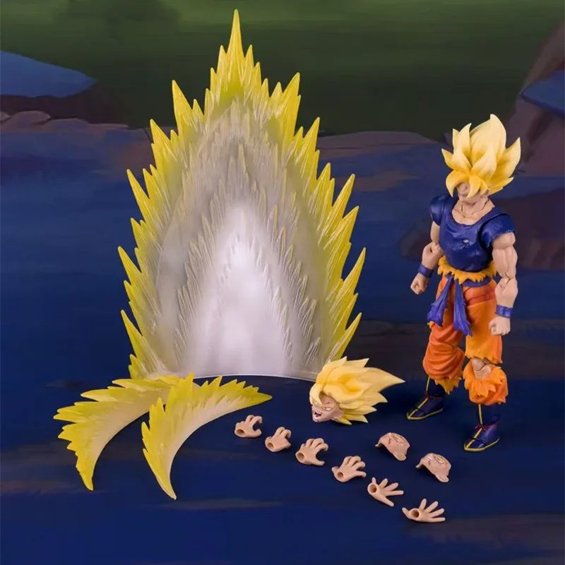 

Bandai Dragon Ball action Figure Demoniacal Fit Furious Awakening Son Goku Kakarotto action figure Collection model In stock