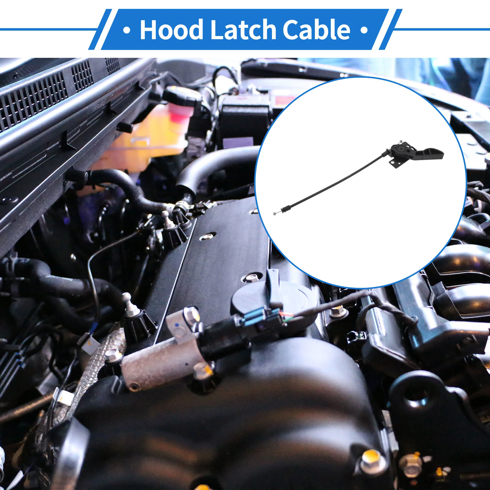 

UXCELL Трос открывания капота No 51237294536 Трос защелки капота для BMW X5 2014-2018