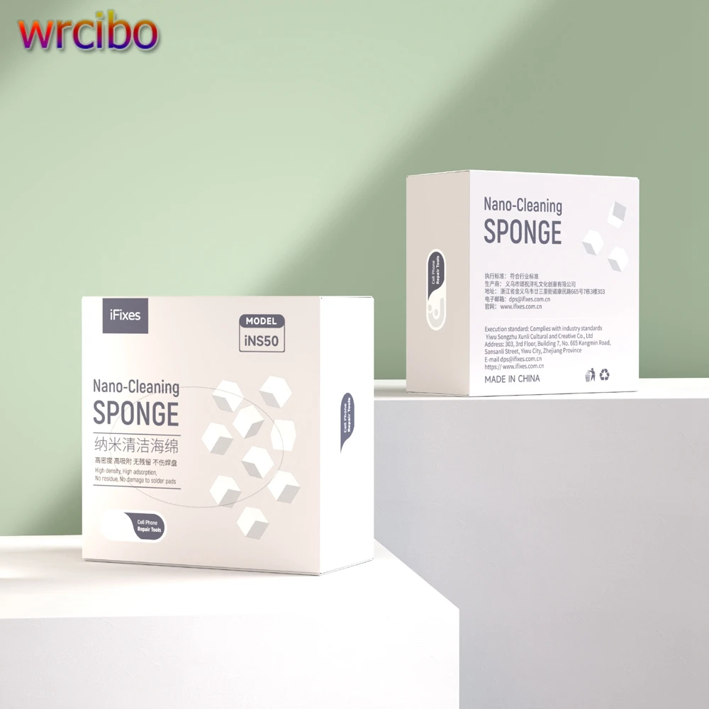 

iFixes iNS50 Нано-чистящая губка для экрана мобильного телефона/камеры/печатной платы, пайки, сварочного флюса, очистка масла, без флока и остатков