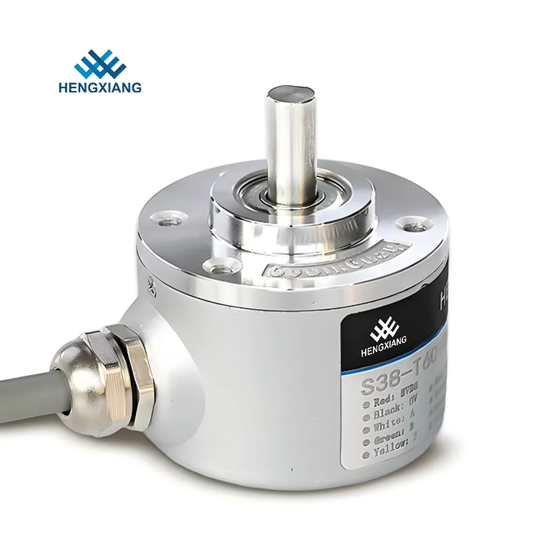 GOOD CHBG ZSP3806 HENGXIANG CNC Machine Optical 16384 PPR 38mm OD 6mm D-type IP65 Protection DC5V-30V Incremental Rotary Encoder