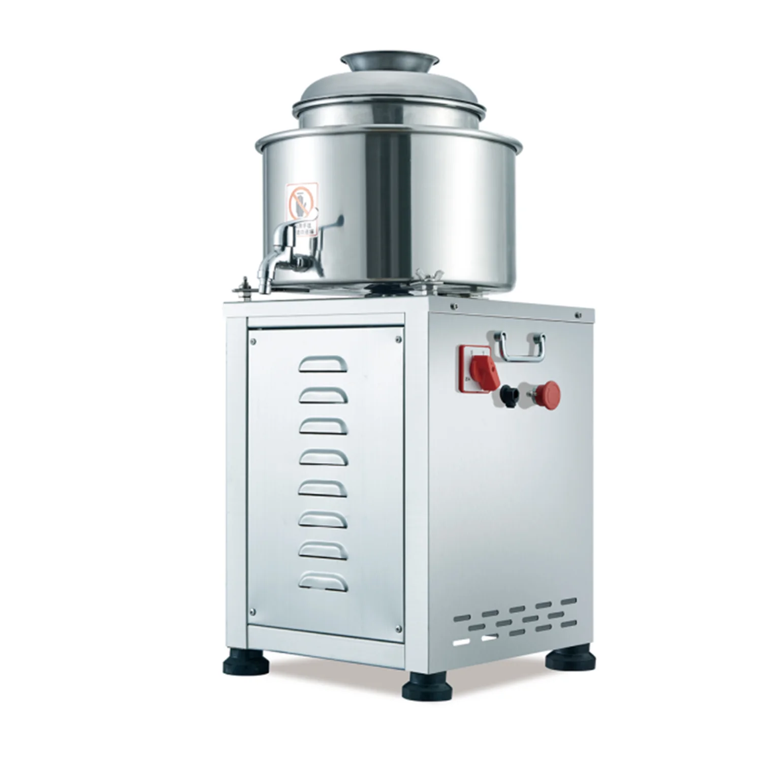 Commercial Automatic High Speed 220V Fish Beef Ball Beating Machine Meat Paste Mixer 304 Stainless Steel For Meatball Production