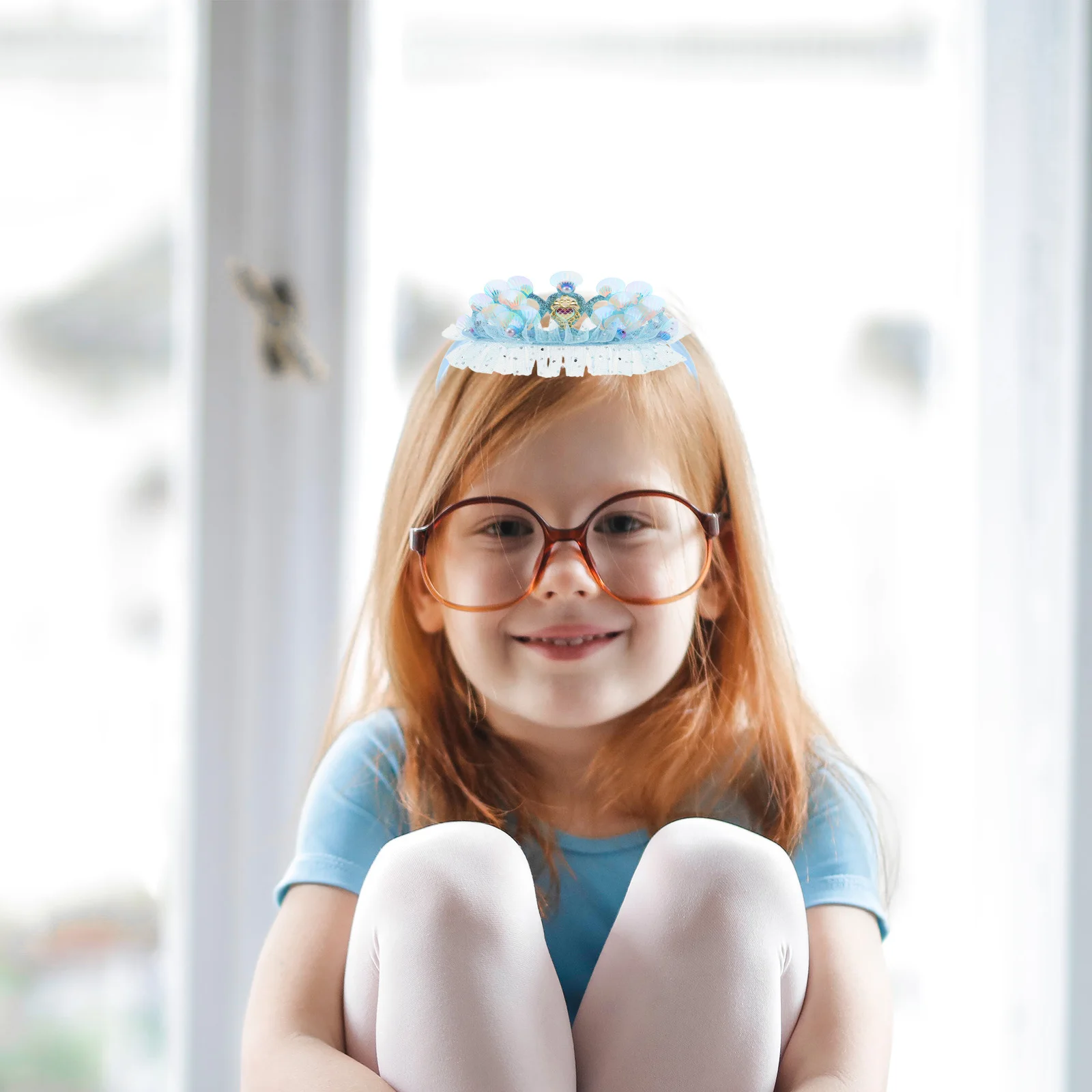 

Seashell Crown Children's Ocean Hair Headbands for Girls Princess Crowns Little