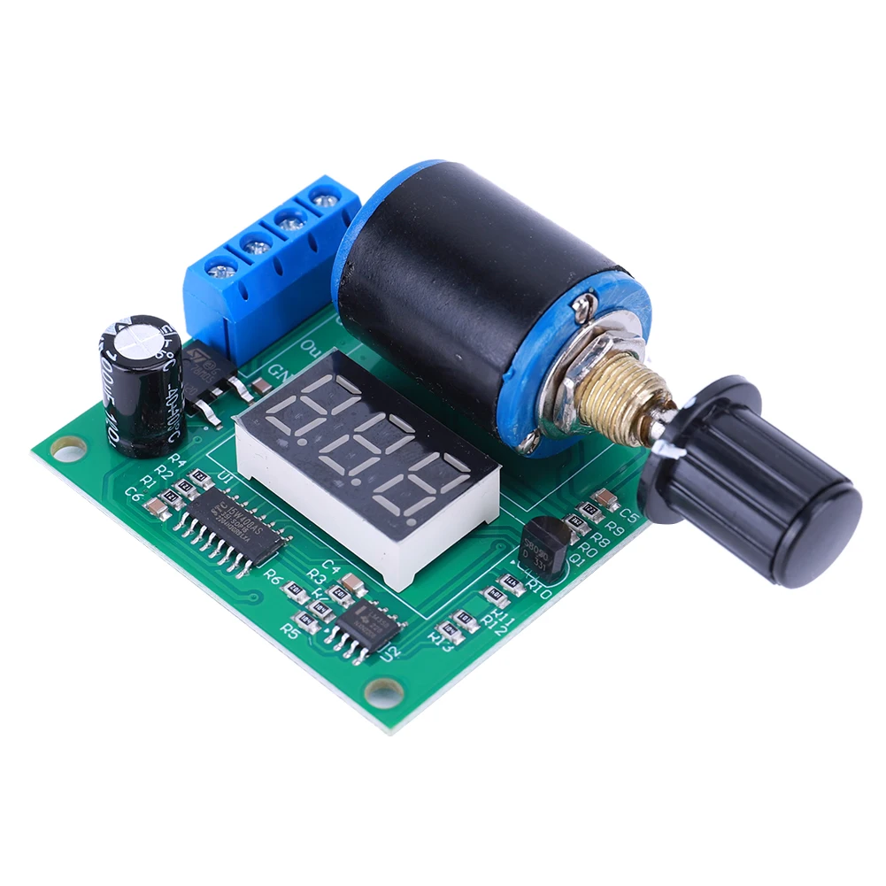 DC 12V 24V 4-20mA Digital Signal Generator Module Board 3-Digit Display Digital Signal Generator Module for Signal Source