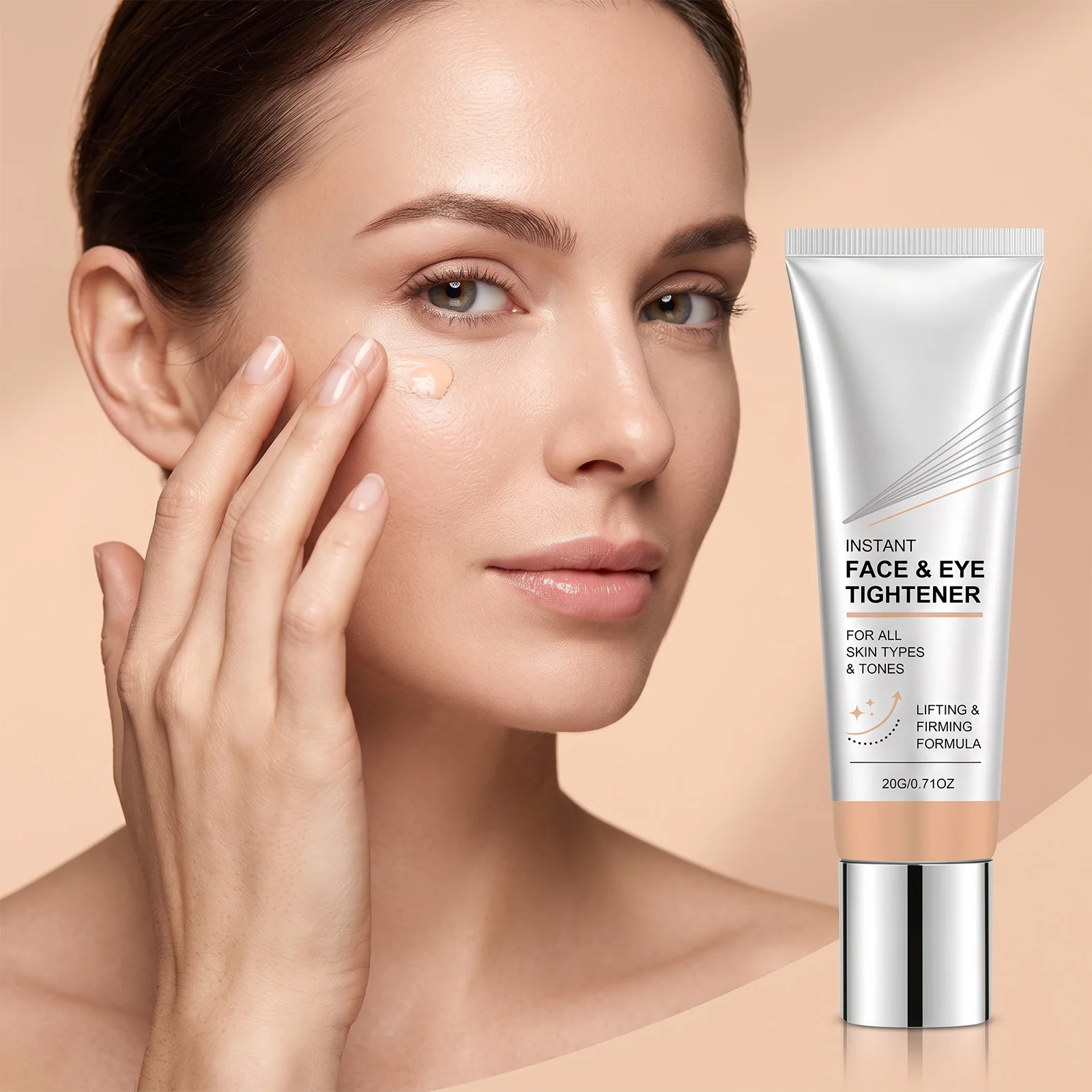 Face Eye Area Moisturizing Cream Soft Lightweight Deep Hydrating Lotion Lock Surface Skin Moisture Improve Dry Tight Skin 20g