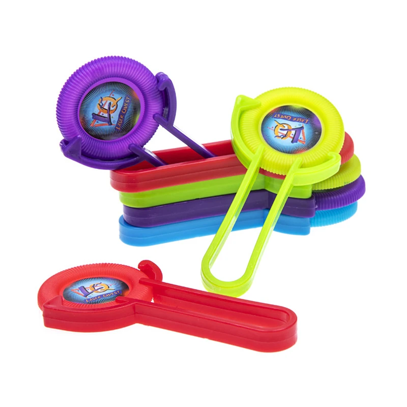 5/10/15sets Mini Disk Shooters Launcher Flying Disc Toys for Children Kids Outdoor Finger Toys Funny Party Favors Birthday Gift