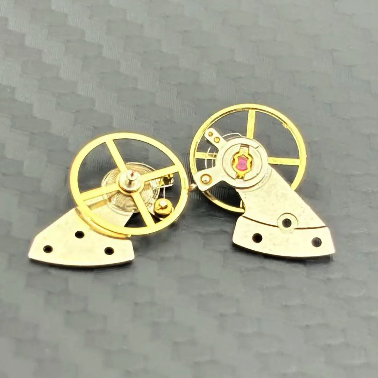 2pcs Watch Movement Accessories Made in China 8205 8213 Movement Balance Wheel Assembly Set Including Pendulum Plate