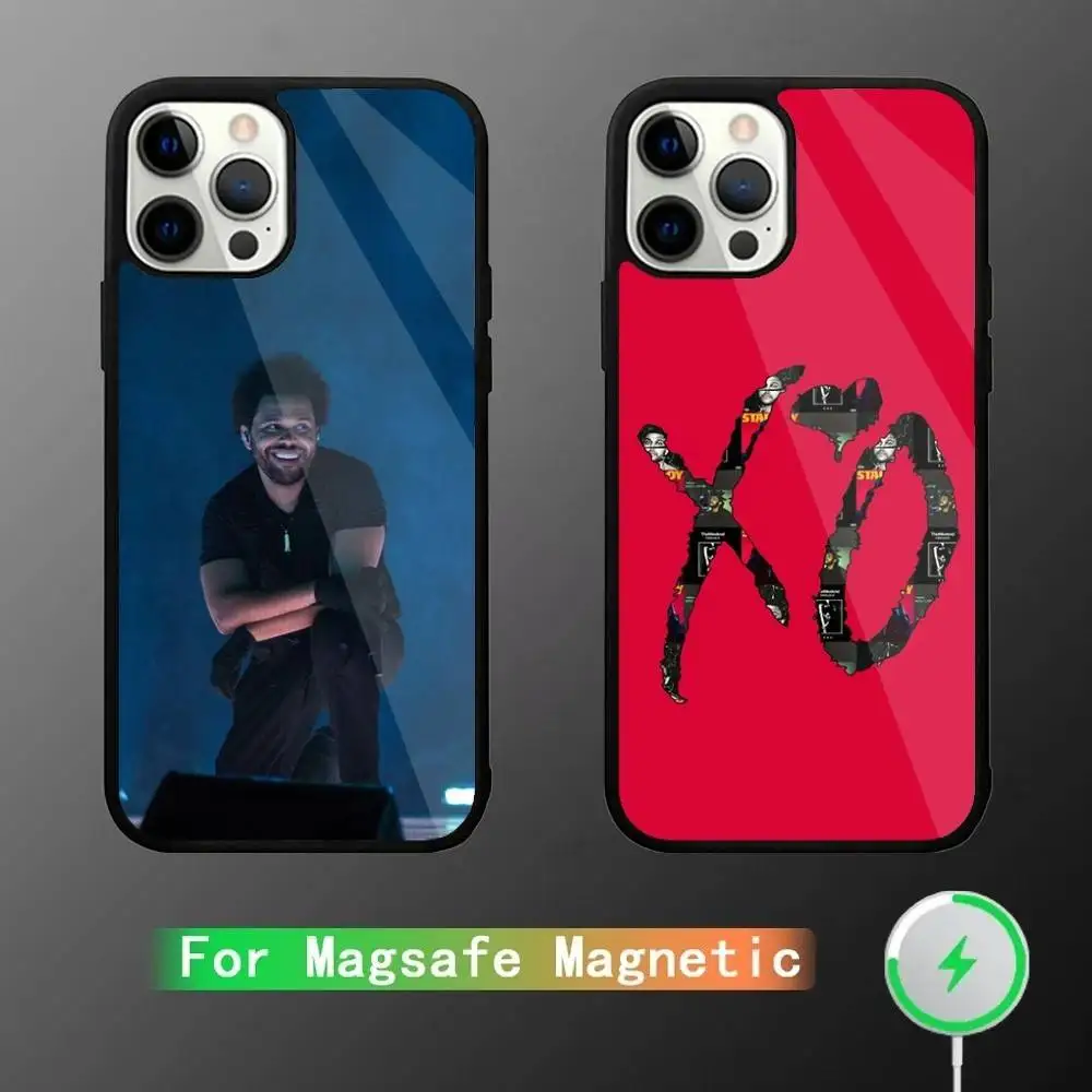 

Singer The W-Weeknd XO Phone Case For iPhone 17,16,15,14,13,12,11,Pro,Max,Plus,Mini,SE4,E Magnetic Magsafe Wireless Charging