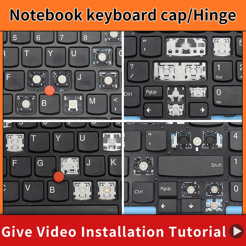 교체용 키캡 힌지, 레노보 씽크패드 엣지 e550 e550c e555 e555c e560 e560p e565 Sn20f22485 00hn085 키보드용