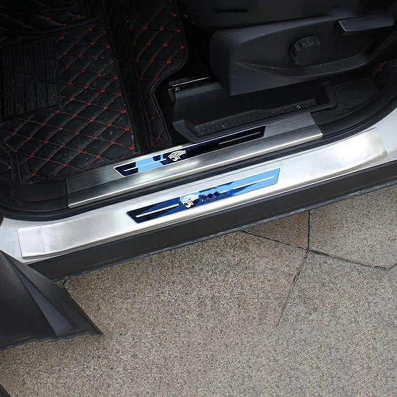 

For Frod KUGA 2013 2014 2015 2016 2017 2018 2019 Door Sill Protectors Auto Styling Stainless Steel Scuff Plate Guard Trims