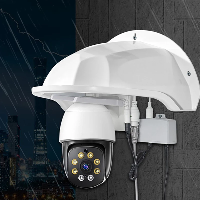 Surveillance Camera Rain Covers Shield Wall Waterproof Rainproof Cover Turret Dome Cameras Protection Box