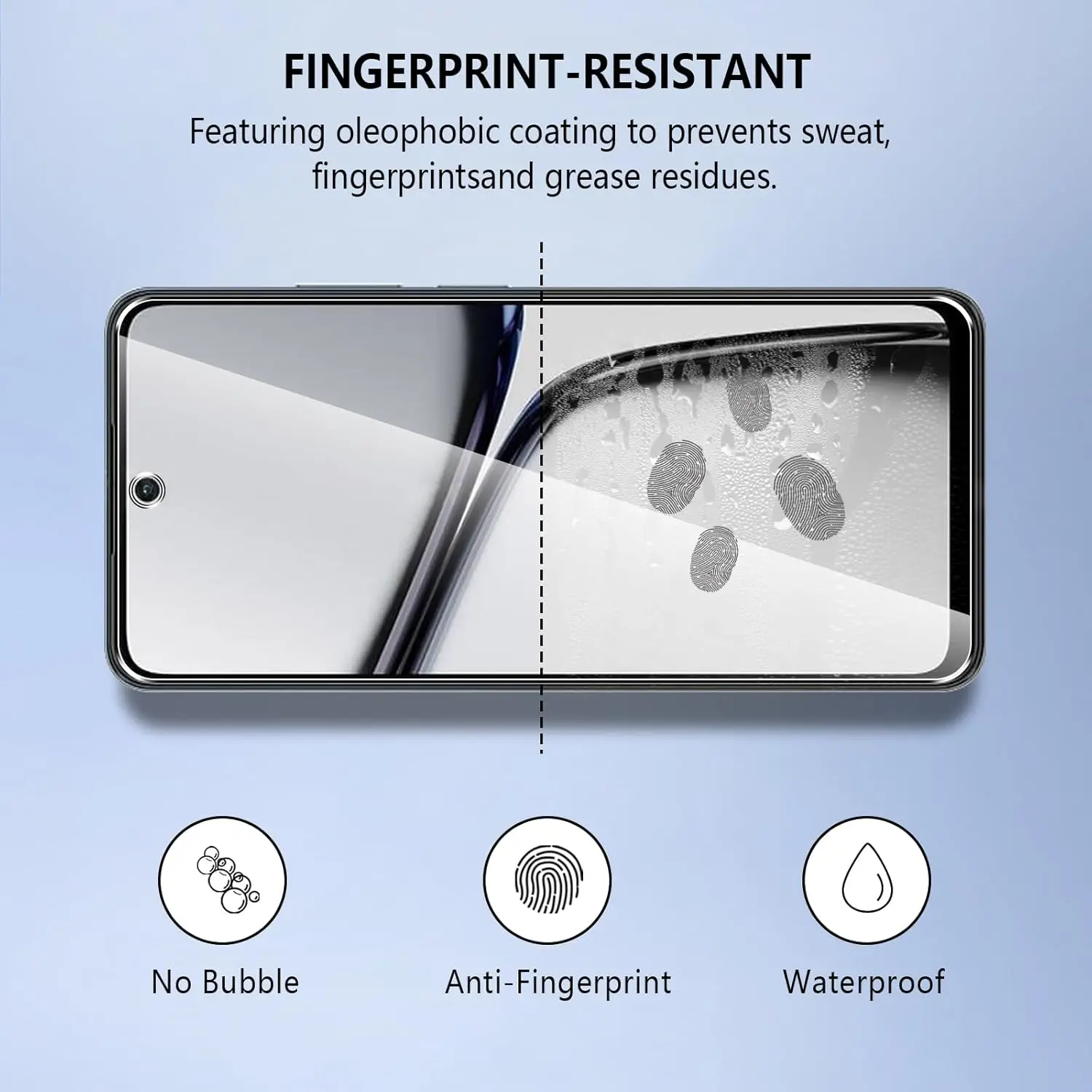 For Realme C65 4G tempered glass high-definition anti drop function intelligent screen protector glass film