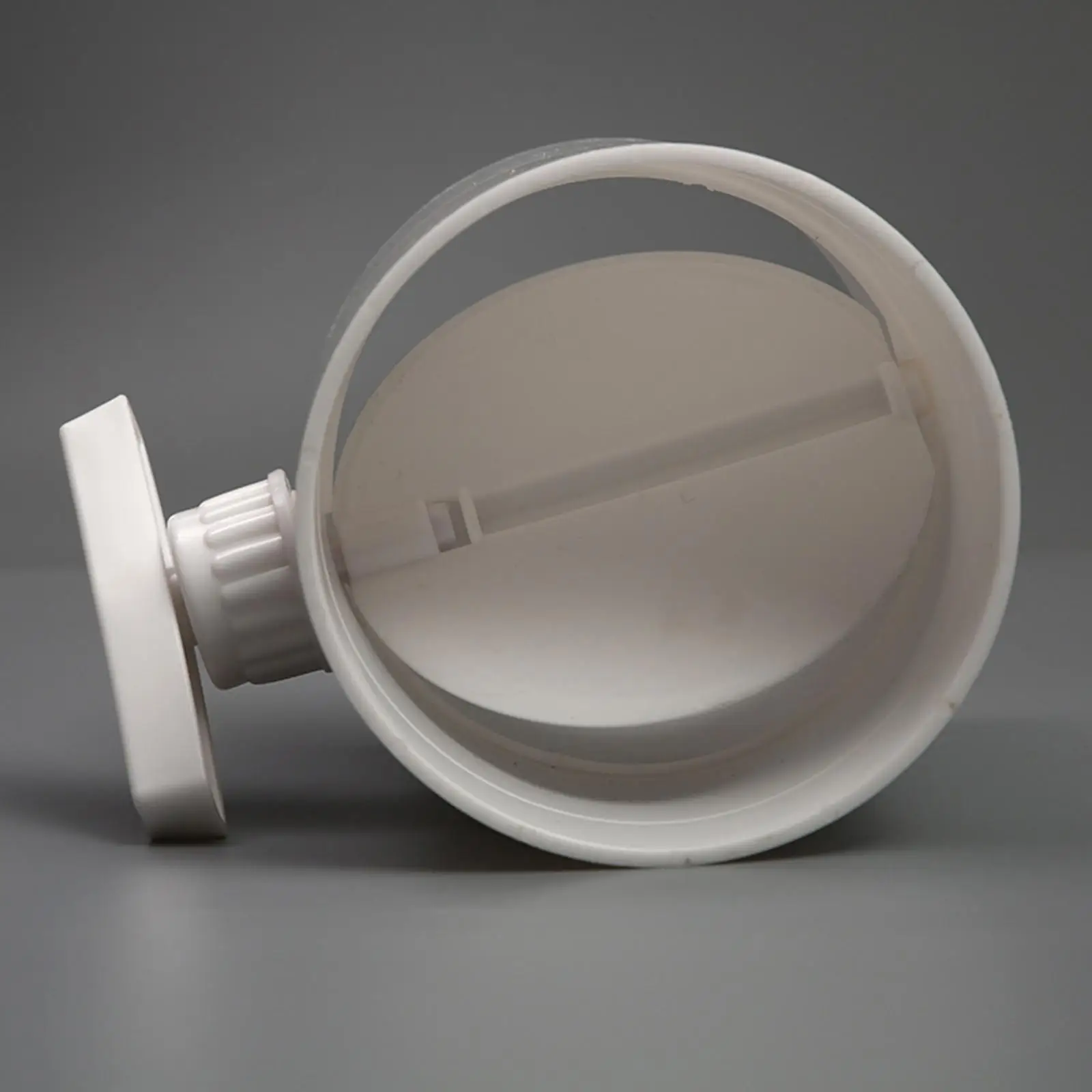 Round Duct Manual Volume Damper PVC Backdraft Damper Air Control Valve for Ventilation System Adjustable Sturdy High Performance