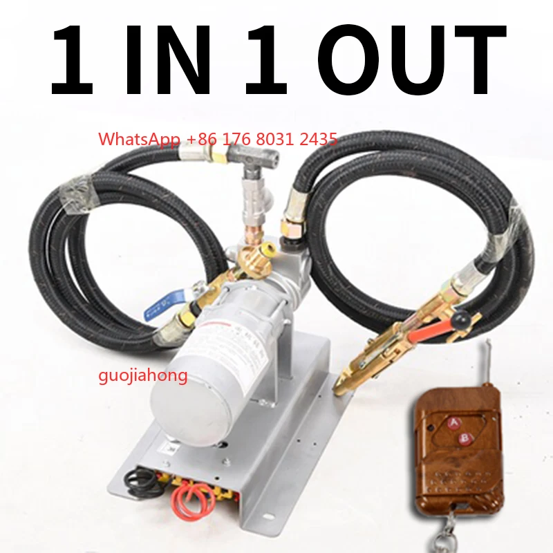 

Portable DC 12V Hotpot Stove Cooking Canister Refill Liquefied LPG Transfer Guide Air Rotary Vane Mini Pump