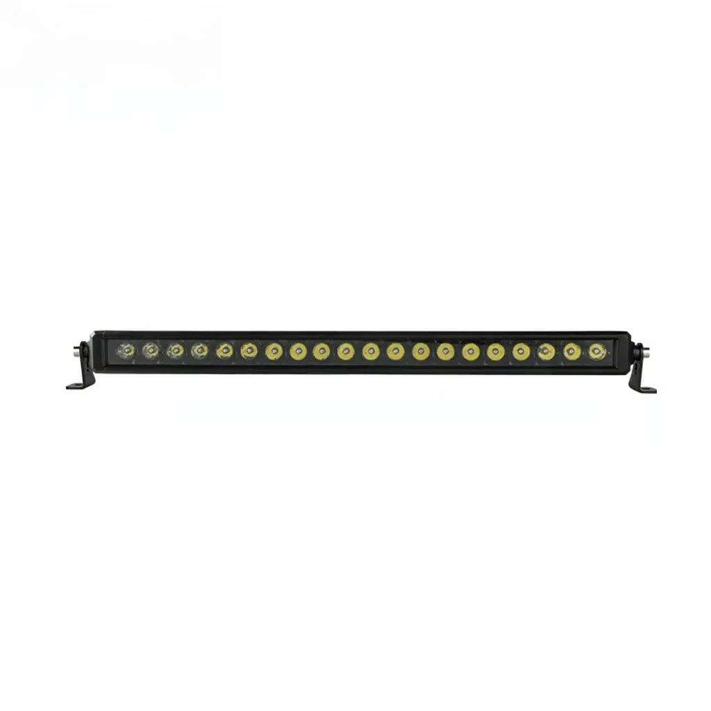 100W 22 Inch LED Light Bar Flood/Spot/Combo Beam, 7000LM Bolt-on UTV Offroad Light Universal 12V